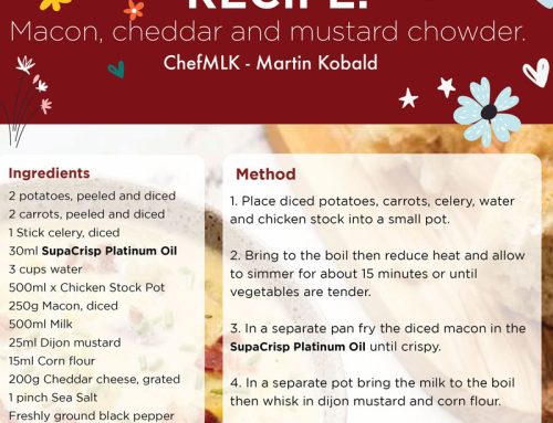 Macon, Cheddar and Mustard Chowder by ChefMLK – Martin Kobald